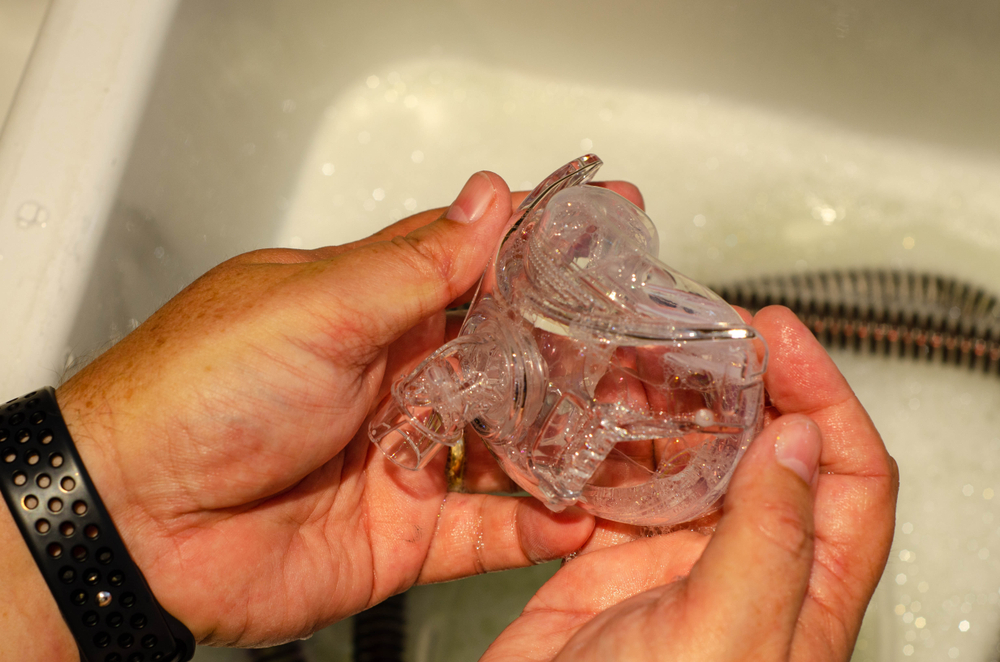 Czyszczenie maski CPAP - bezdech-senny.info.pl